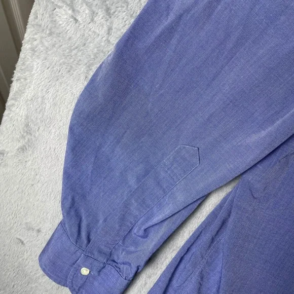 Brooks Brothers The Original Polo Shirt Men 17.5 33 Button‎ Down Oxford Shirt - Picture 3 of 9